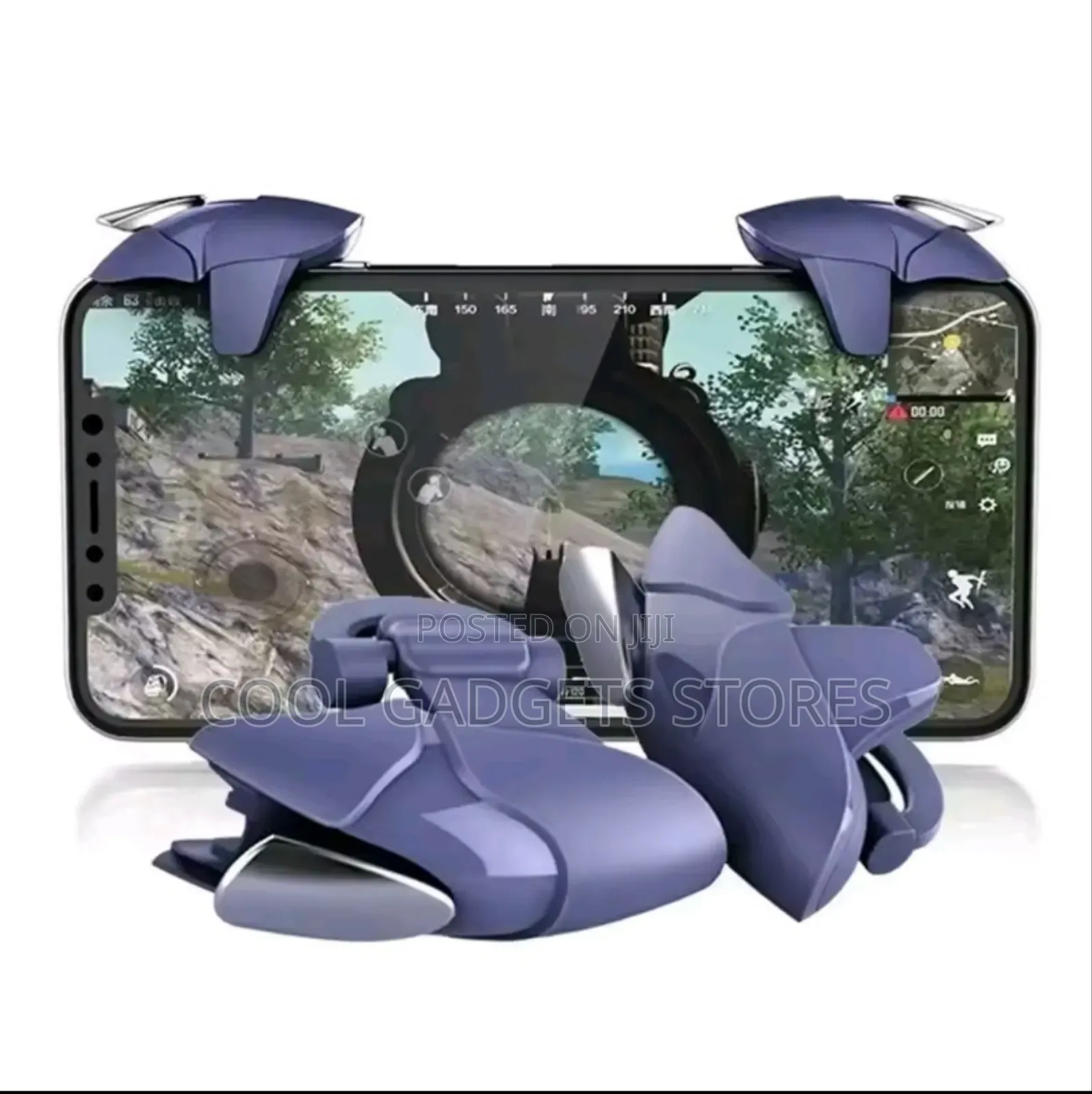 2pcs Mobile Phone Game Trigger for Pubg Aim Shooting