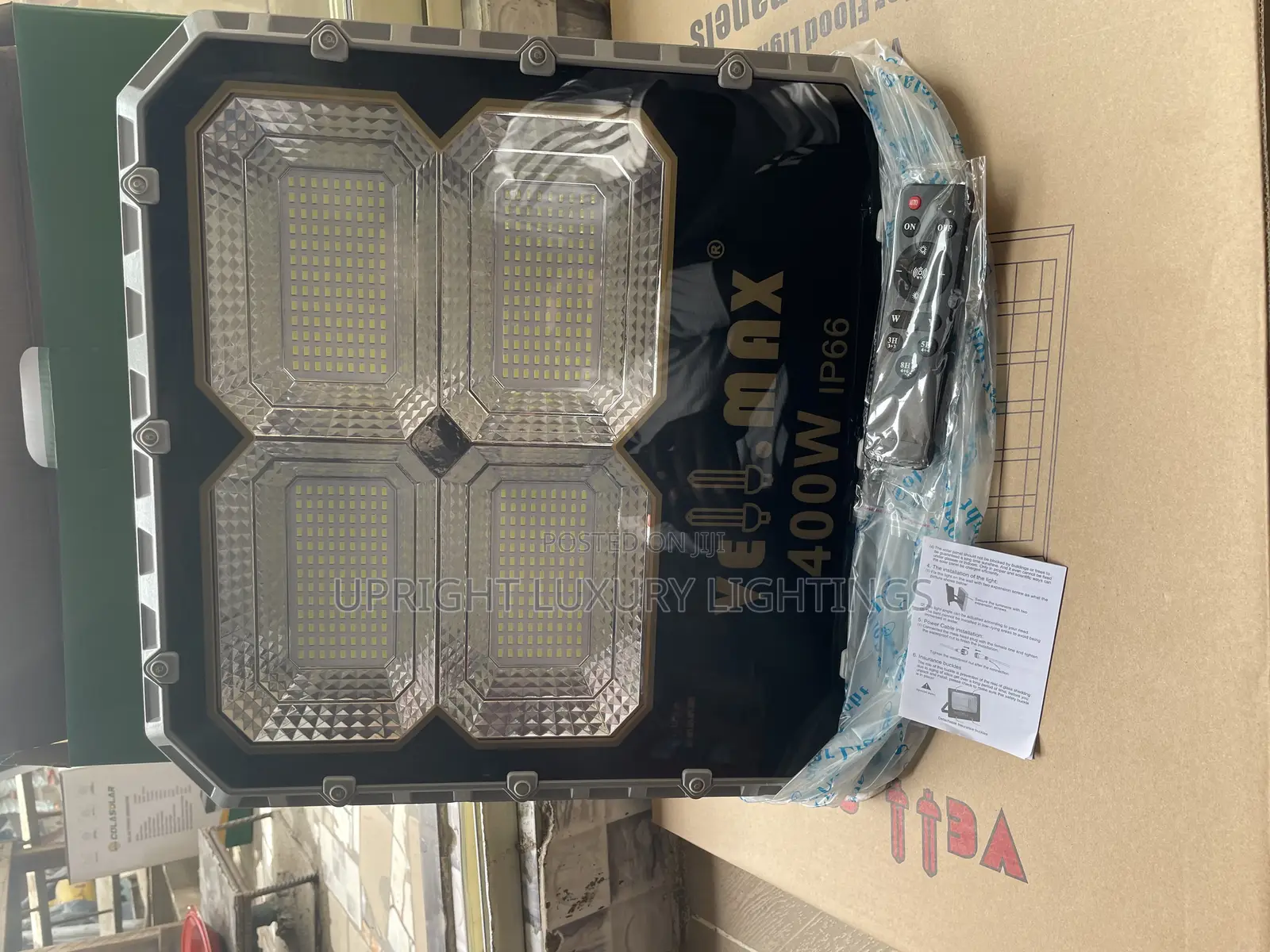 400watts Vellmax Solar Floodlight