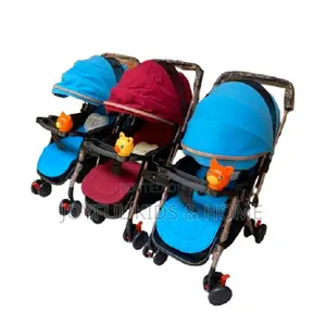 Unique Detachable Triplets Stroller -Multi