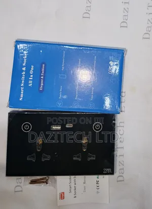 Tuya Smart Double Socket Black