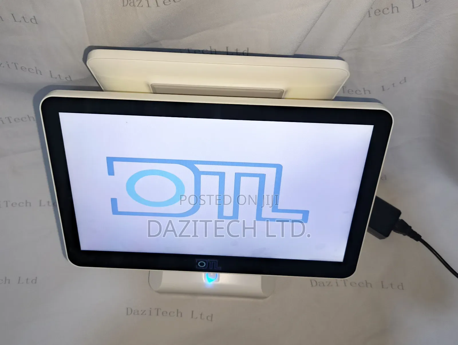 Double Screen All in One Core I5 Pos System White