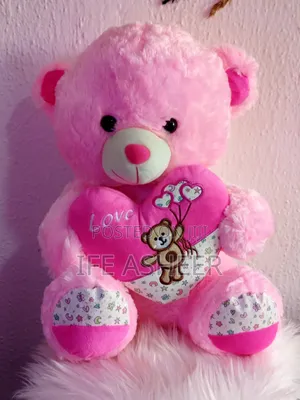 Photo - 50cl Pink Teddy Bear