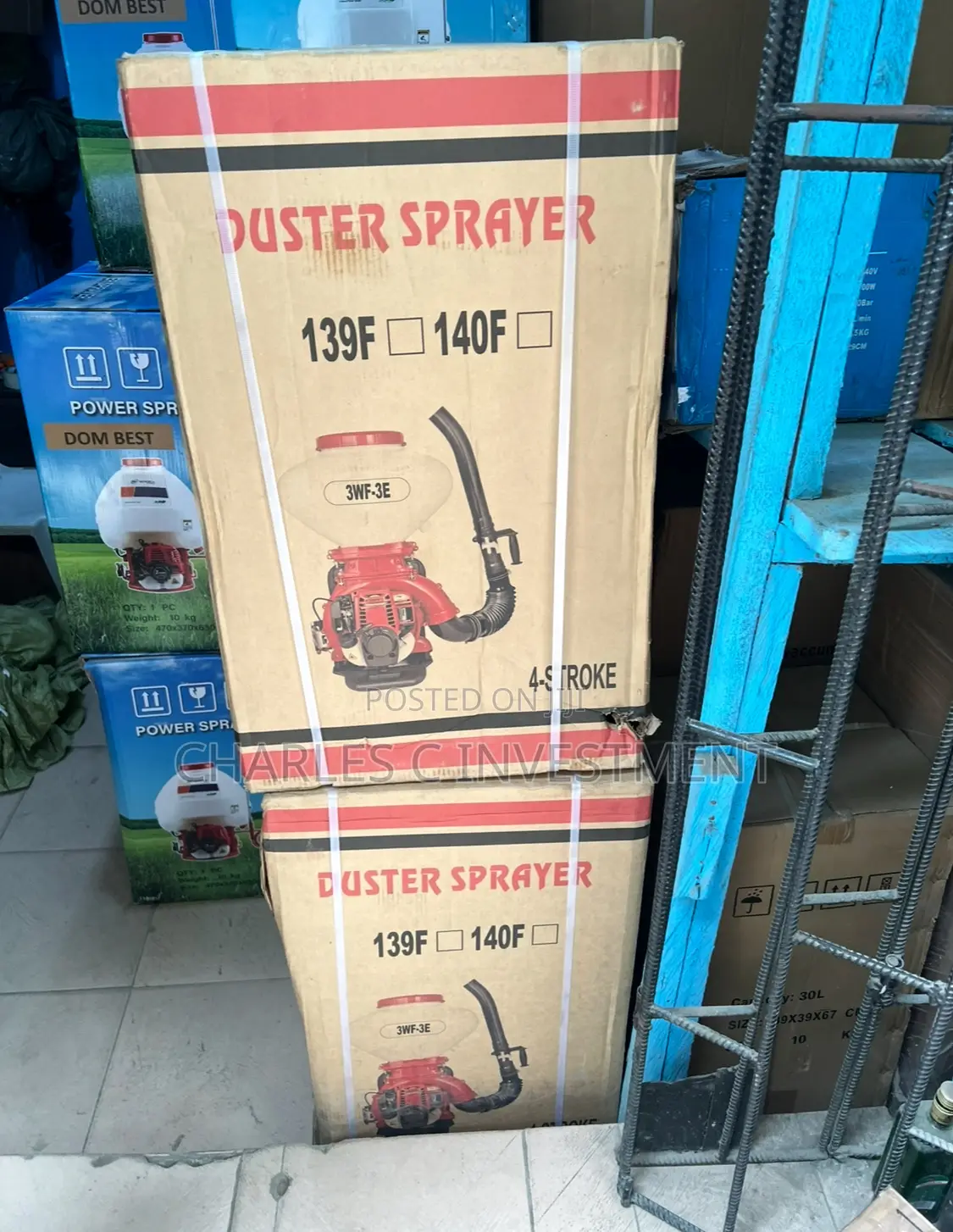 Mist Duster Motorized Sprayer,4stroke Engine