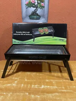 Charcoal Indoor/Outdoor BBQ Grill With Drawer