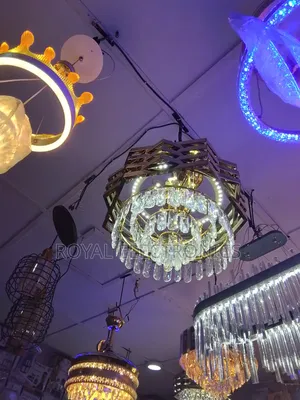 New Crystal Dropping Led Chandelier