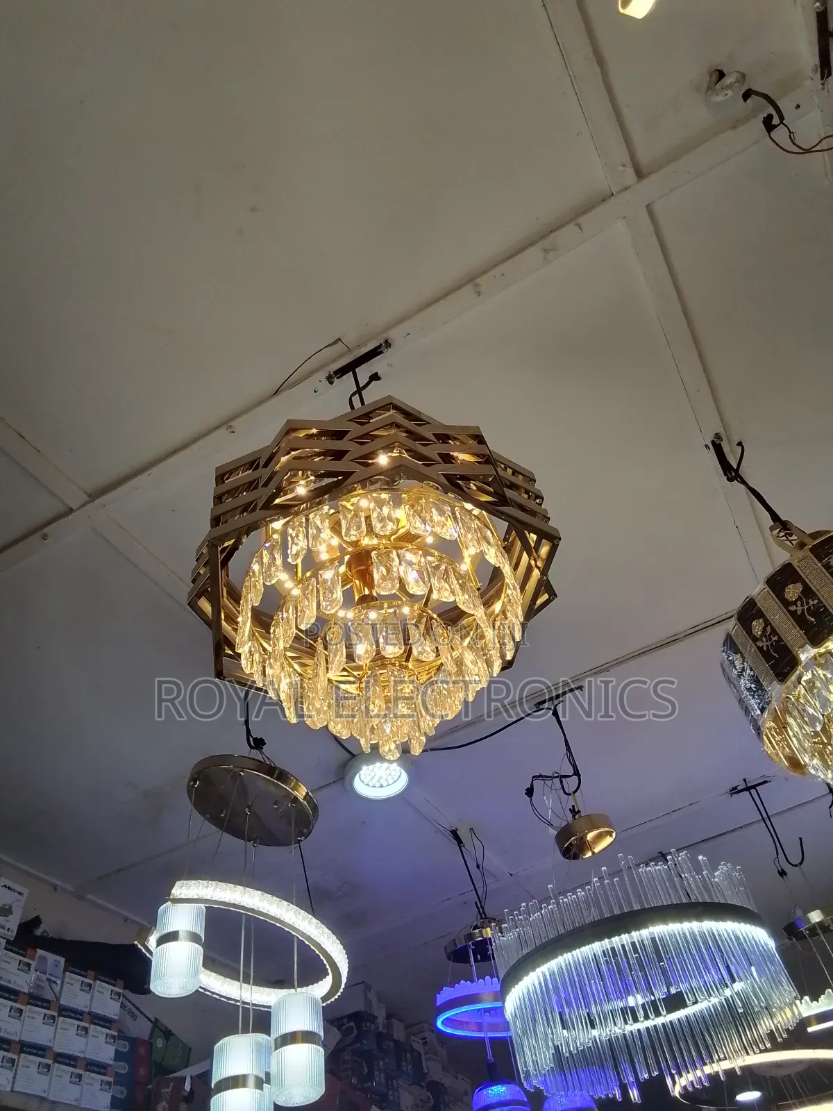 Best Released Crystal Dropping Led Chandelier