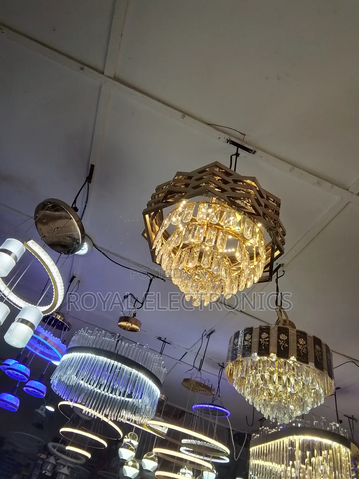 Best Released Crystal Dropping Led Chandelier
