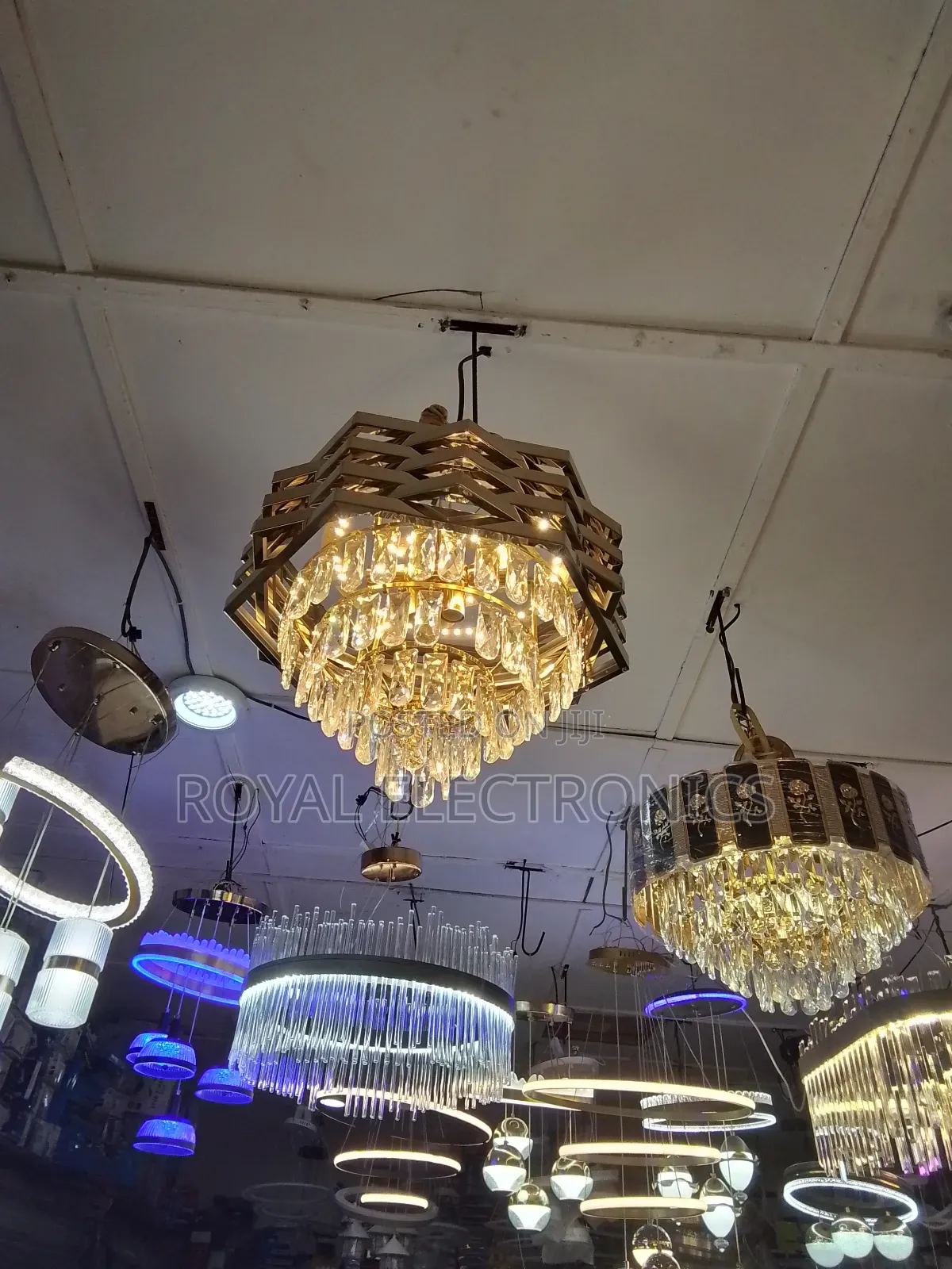 Top Quality New Crystal Dropping Led Chandelier