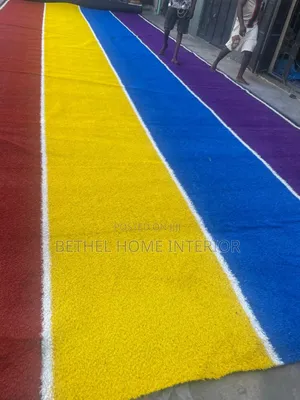 Quality Multicolored Grass Rug