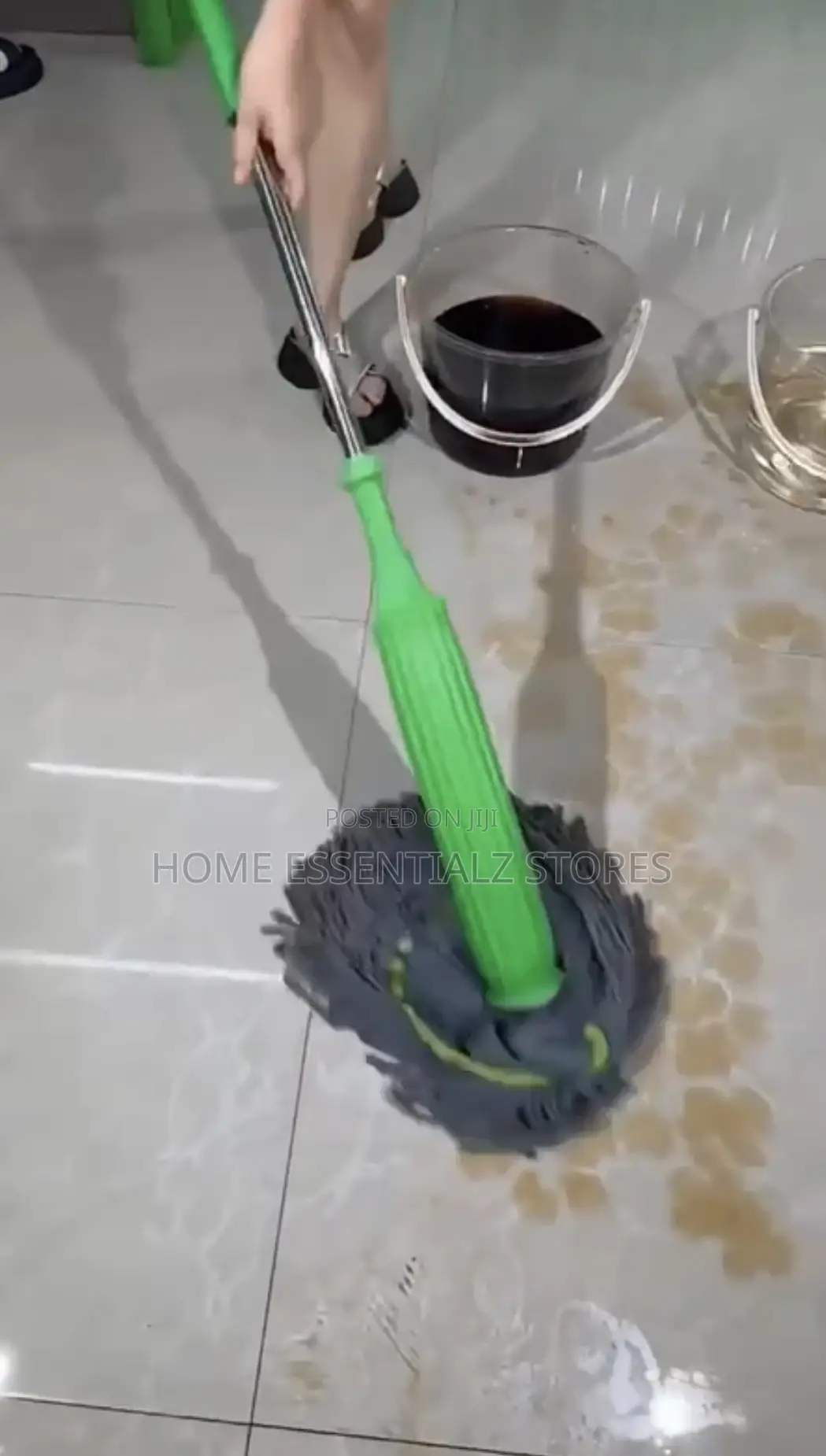Pull and Dry Mop Stick