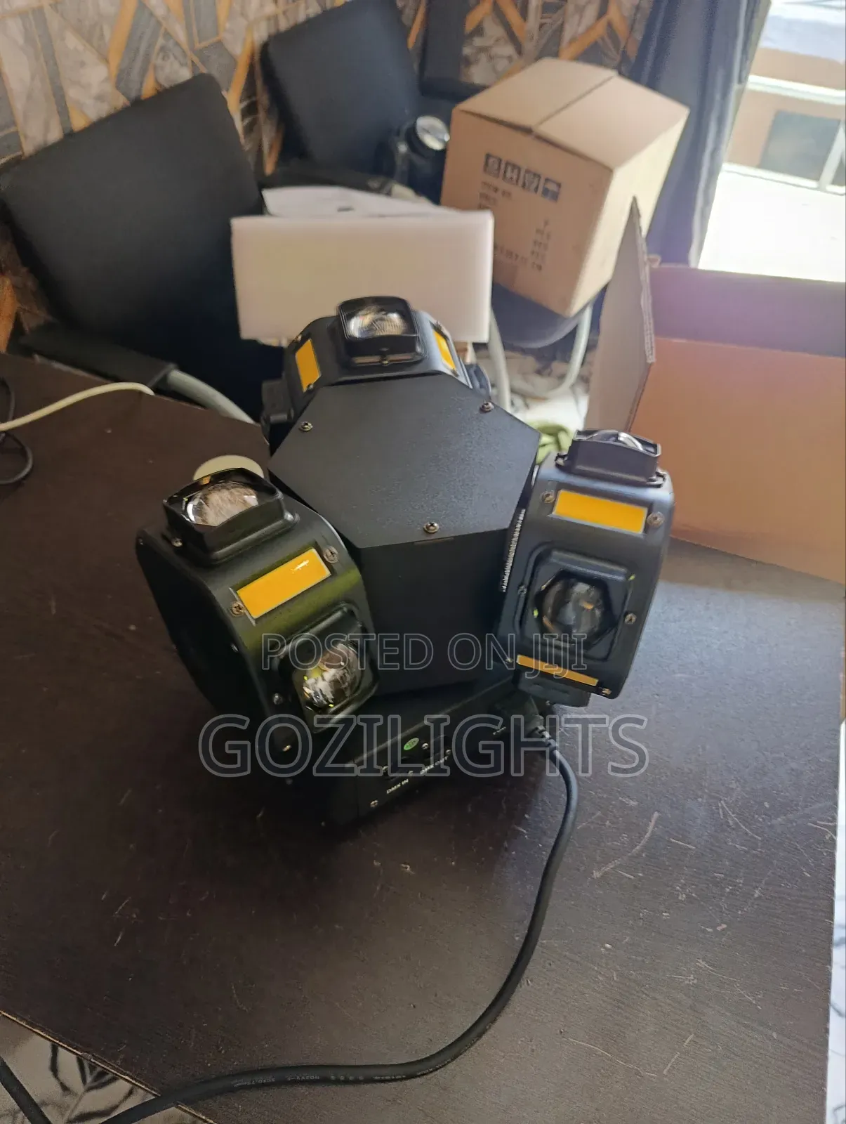 3 Head Moving Head With Laser Light