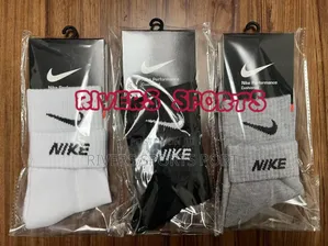 Nike and Adidas Socks