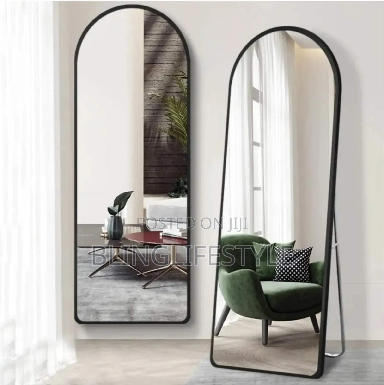 Aluminium Full Length Mirror Iron Frame Mirror