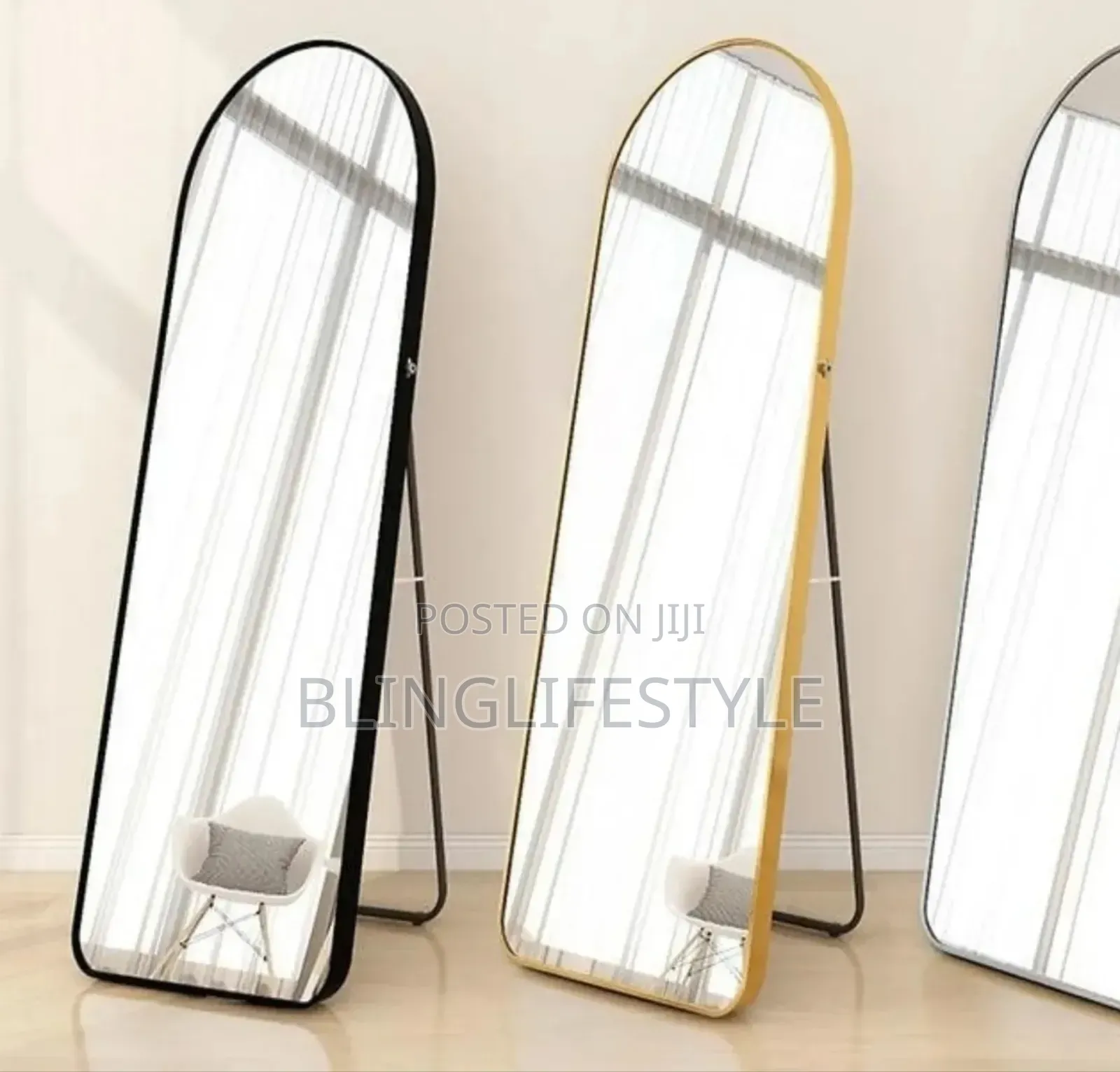 Aluminium Full Length Mirror Iron Frame Mirror
