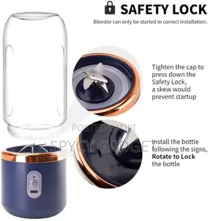Powerful Rechargeable Juicer Blender With Extra Cup