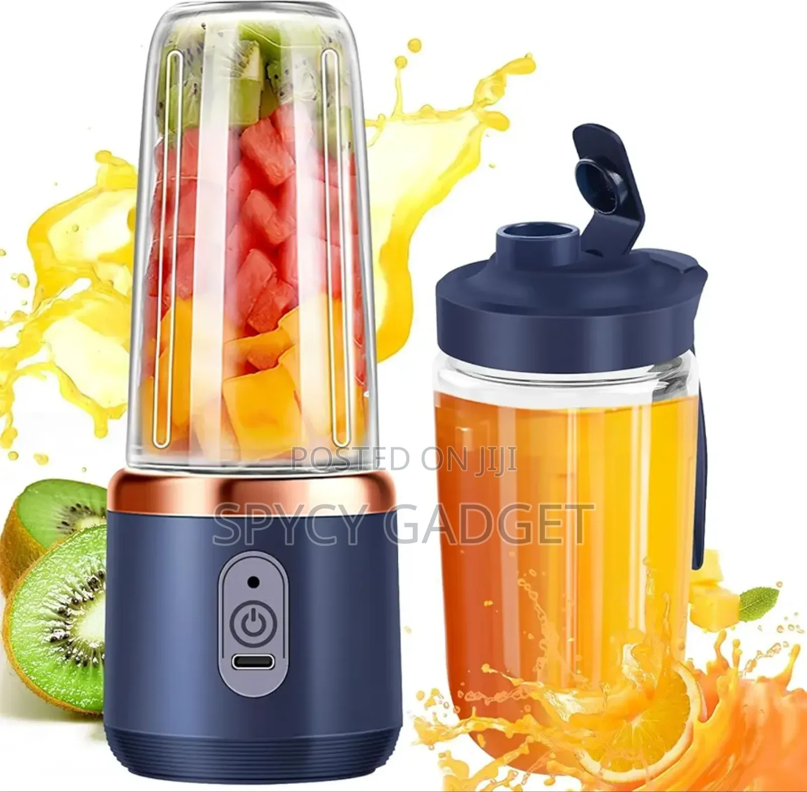 Powerful Rechargeable Juicer Blender With Extra Cup