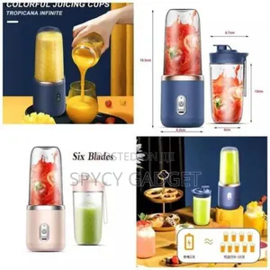 Photo - Powerful Rechargeable Juicer Blender With Extra Cup