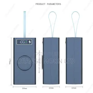 21x18650 Power Bank Case Wireless Fast Charge Pd3.0 Qc4.0