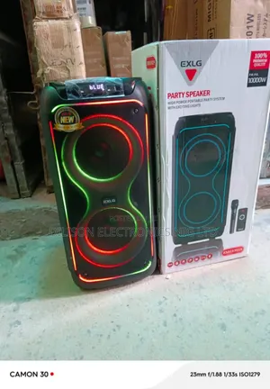 Brand New Exlg Rechargeable Bluetooth Home Theatre
