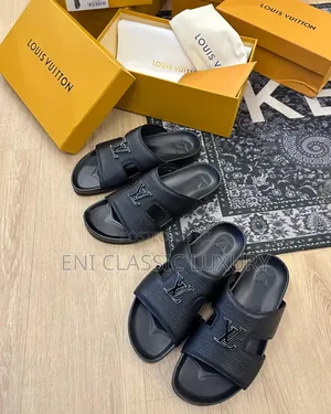 Original Luxury Designer Slipper Louis Vuitton Well Branded