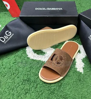 Pure Quality Luxury Men's Slippers Dolce Gabbana