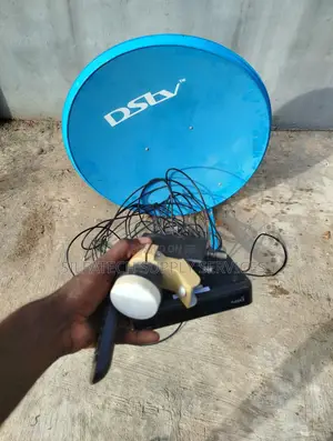 Original DSTV Decoder With Dish, Lnb, Wire and Remote