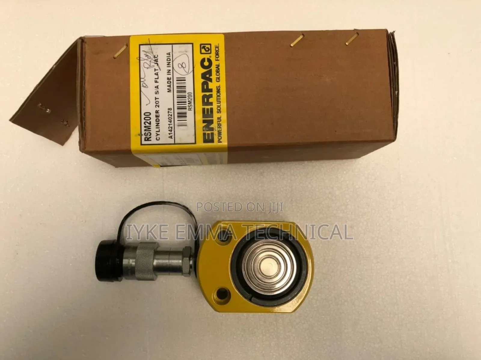 Enerpac Low Profile Hydraulic Cylinder Flat Jac 20 Tons