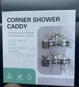 2 in 1 Bathroom Corner Rack