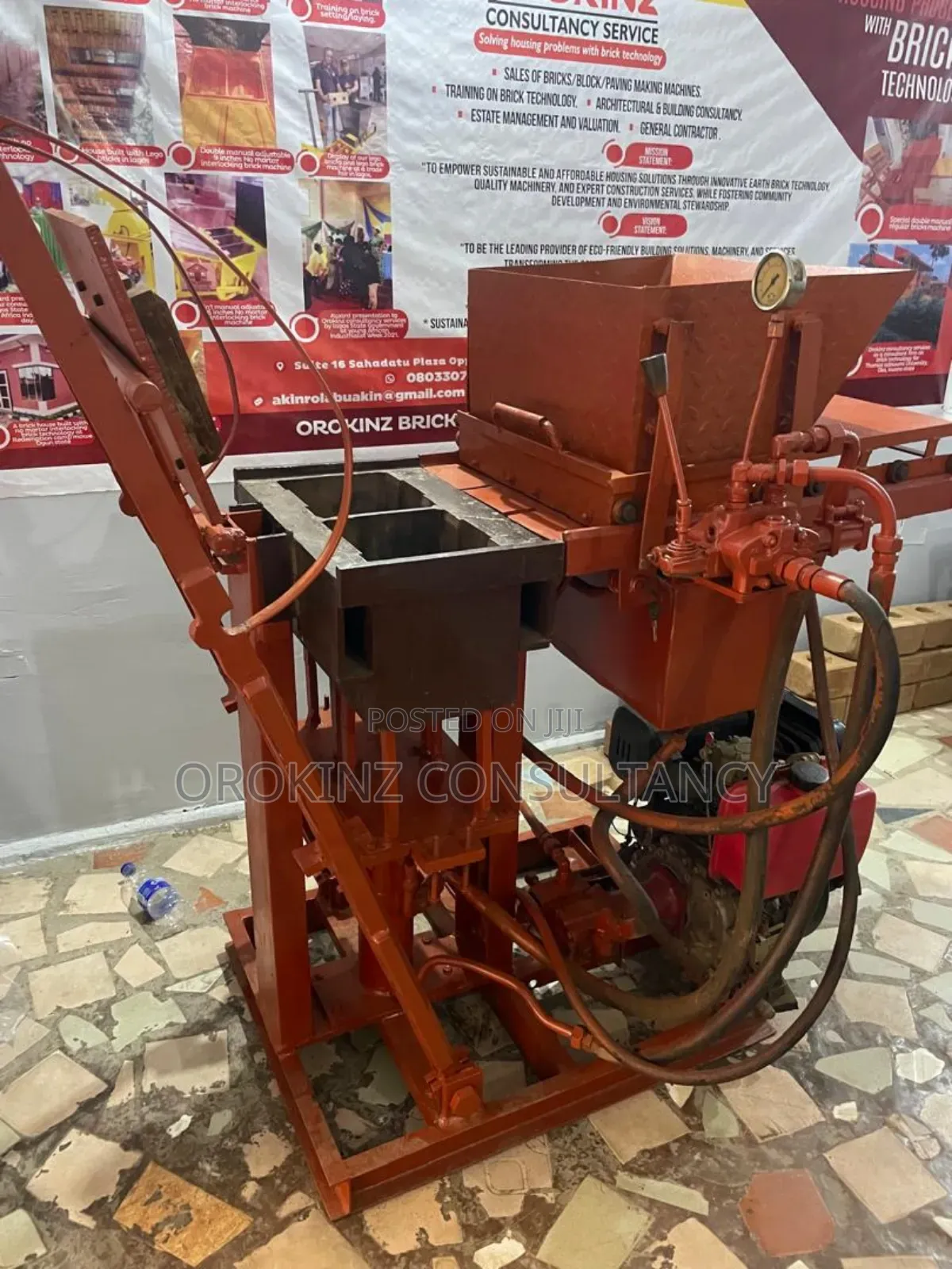 Double Special Automated Adjustable Brick Machine