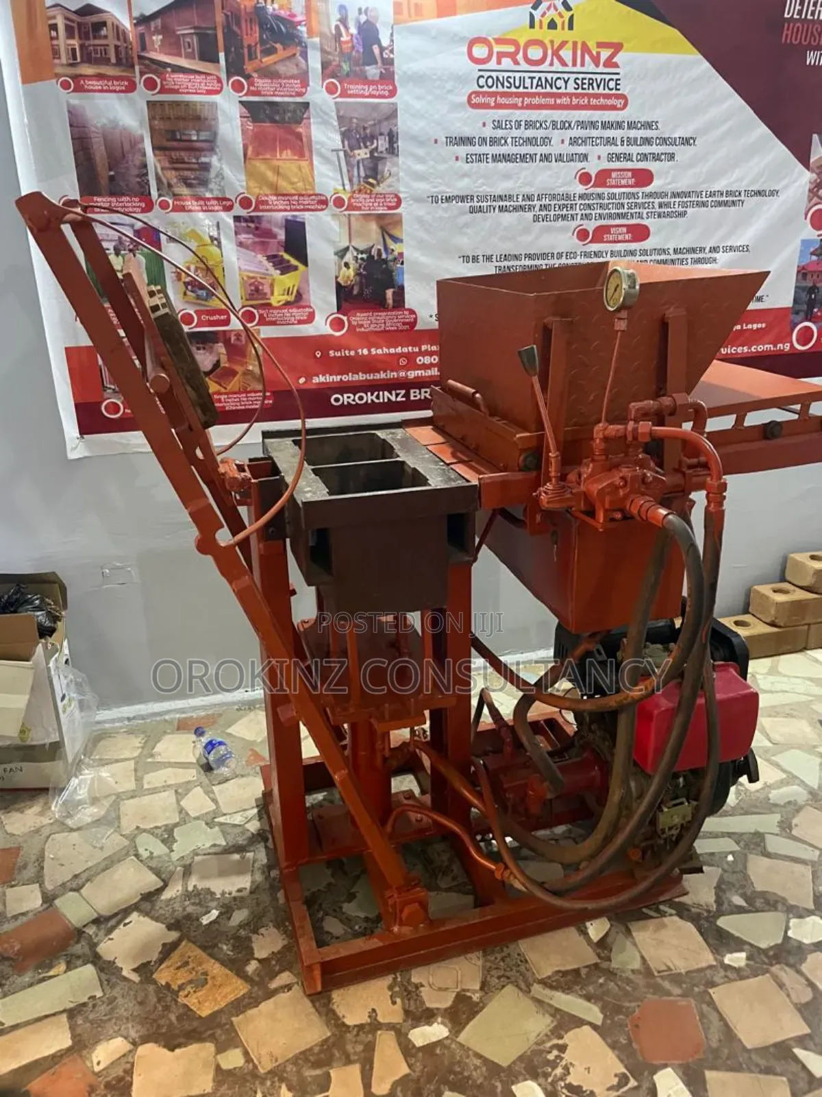 Double Special Automated Adjustable Brick Machine
