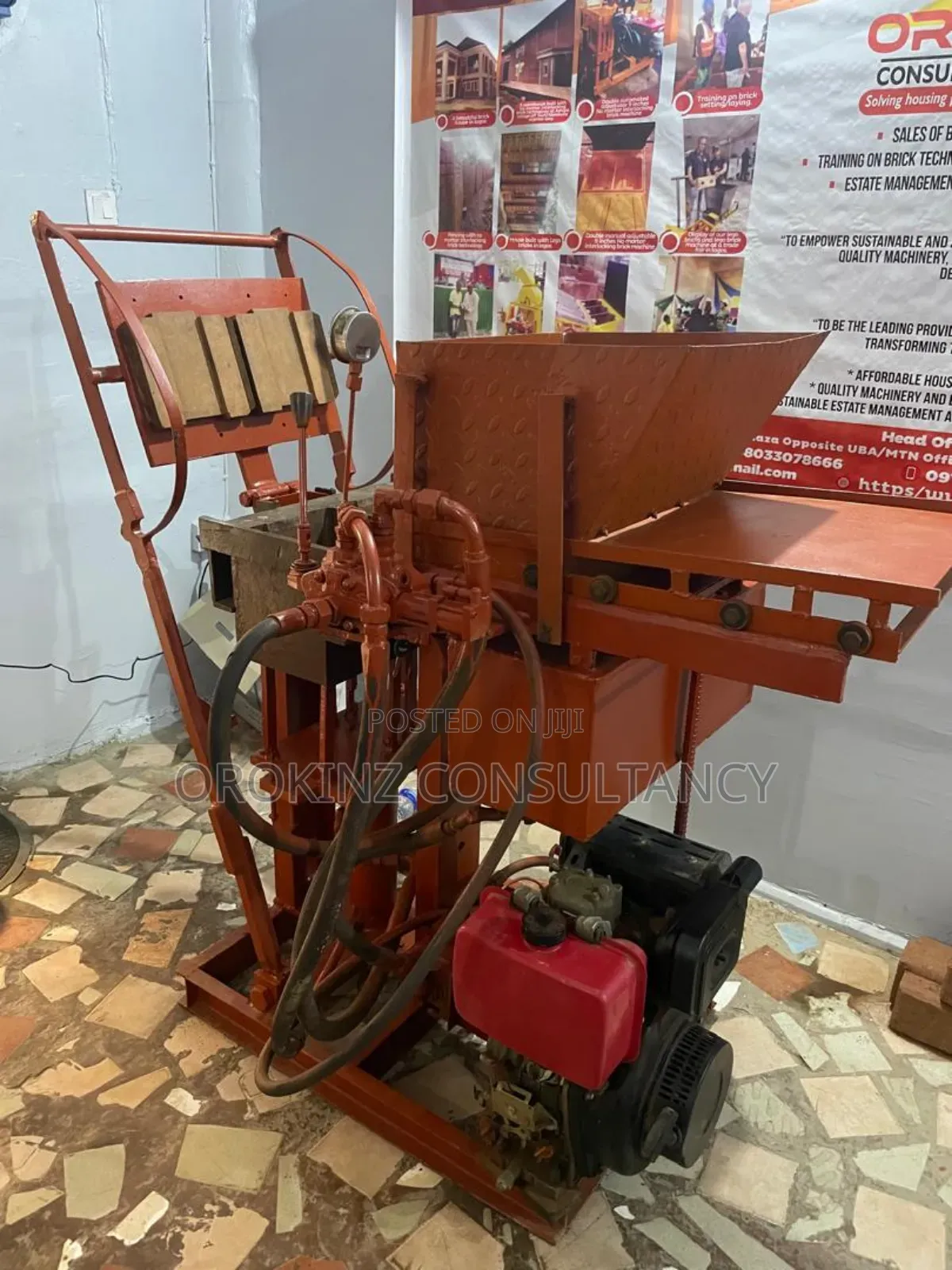 Double Special Automated Adjustable Brick Machine