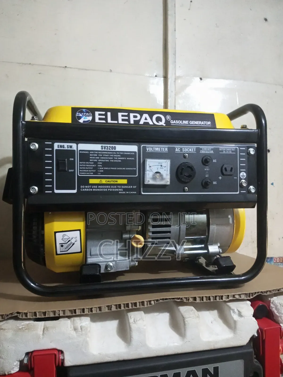 Elepaq Generator  Copper Wire 1.5kva