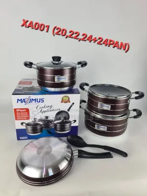 Maximus 3 Set Nonstick Pot With Fry Pan