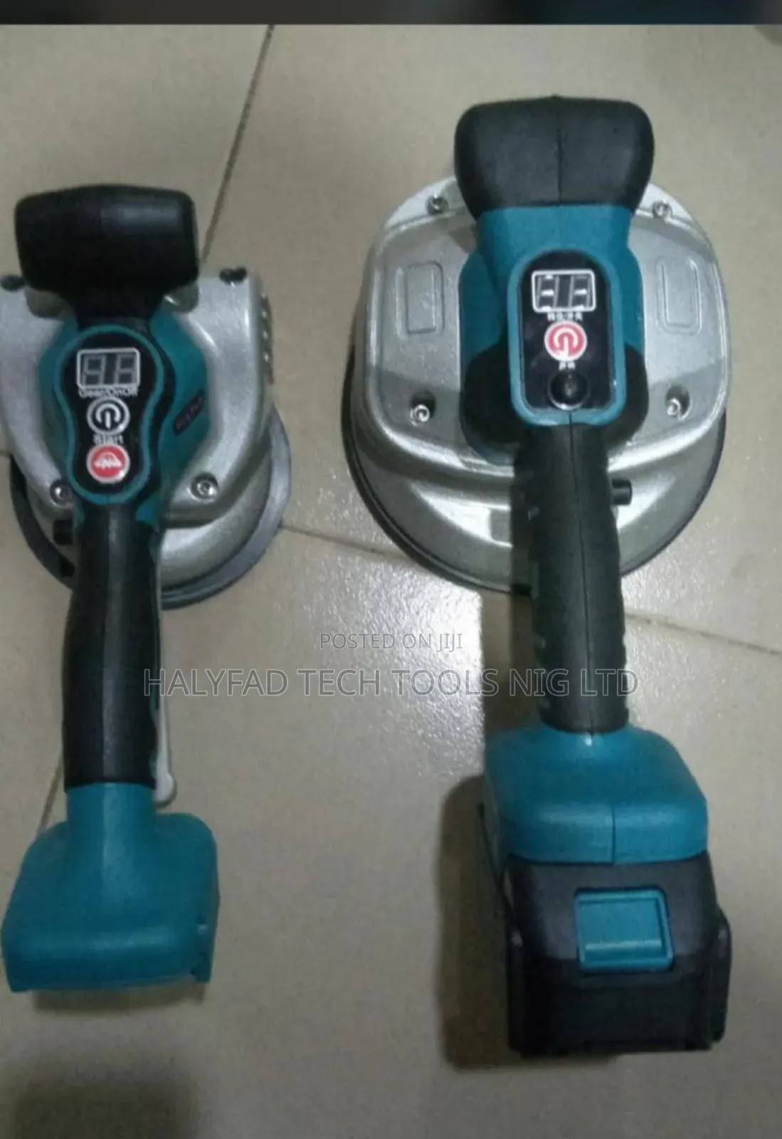 21v Cordless Bigger Automatic Tilling Machine, Suction Vibrator,