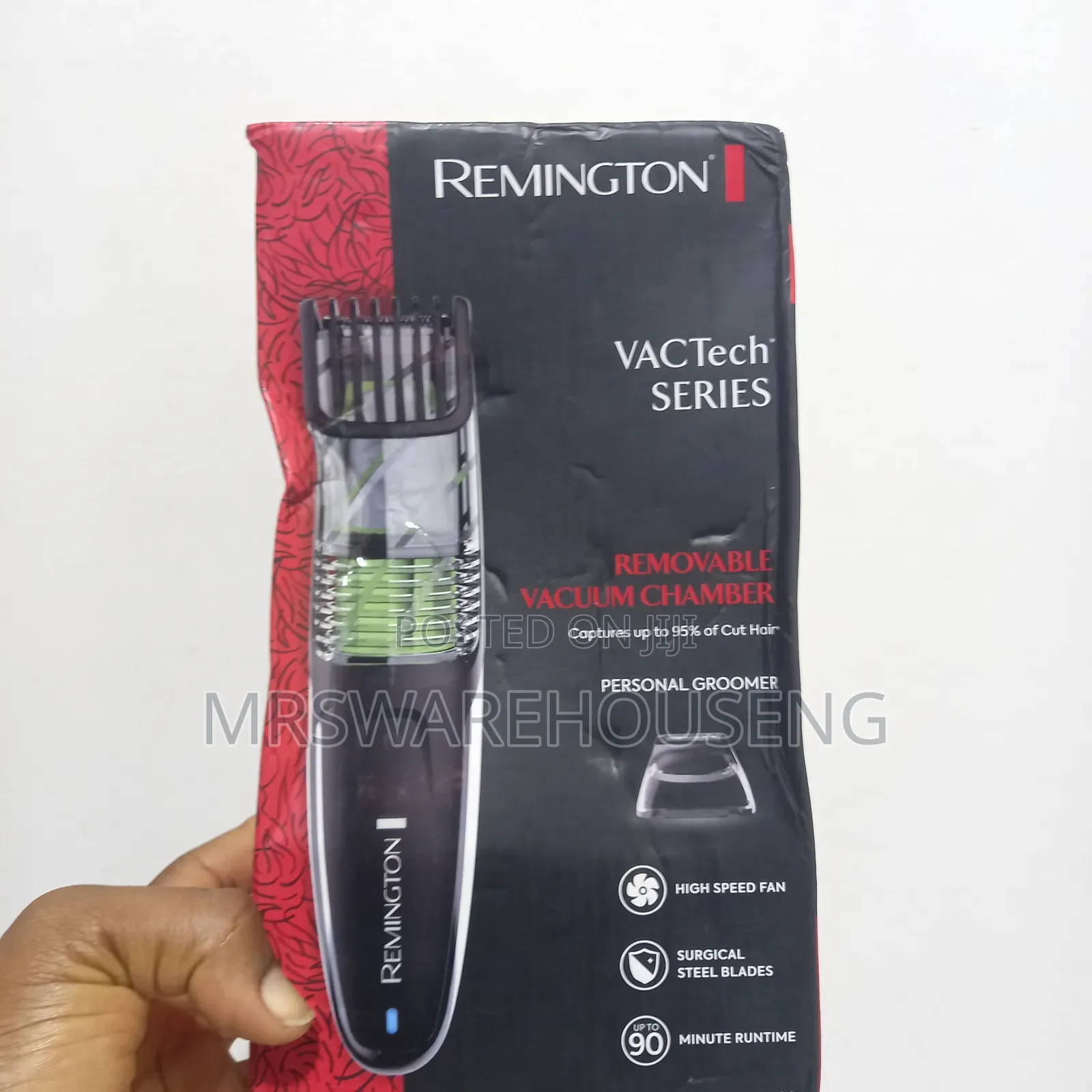 Remington Vacuum Beard Trimmer 13 Length and Style Settings