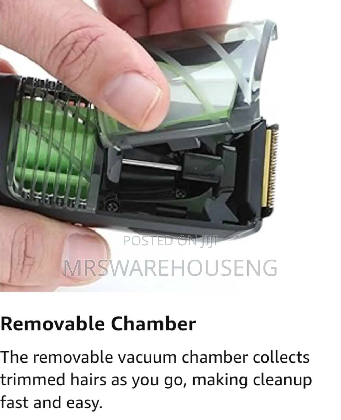 Remington Vacuum Beard Trimmer 13 Length and Style Settings