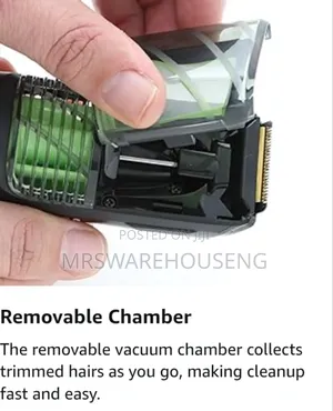 Remington Vacuum Beard Trimmer 13 Length and Style Settings