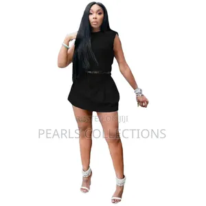 Short Black Casual Dress