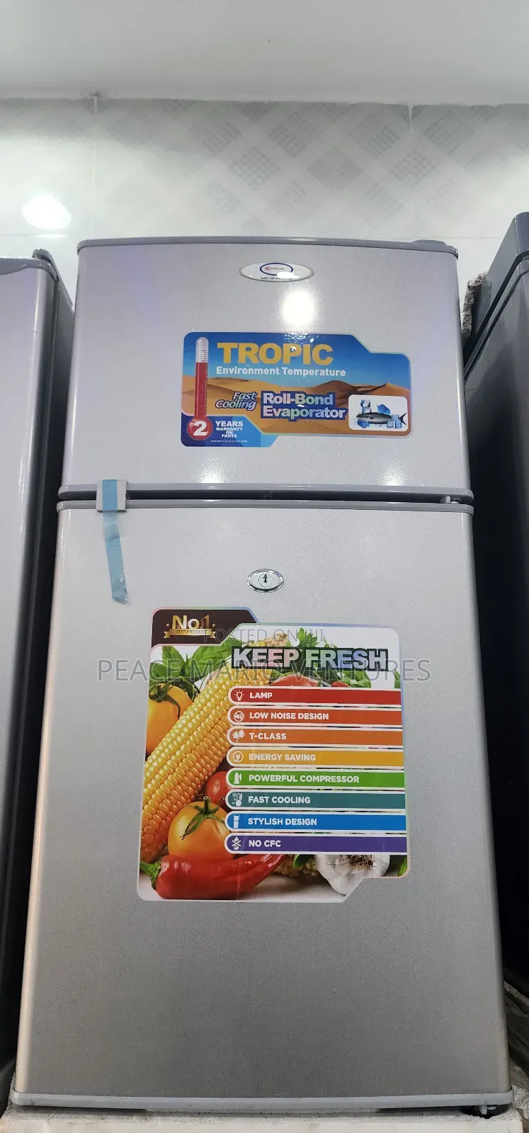 Technocool Quality Double Door 100litres Refrigerator
