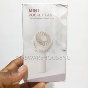 Mini Pocket Fan for Outdoor/Travel/Sports (18650 Battery)