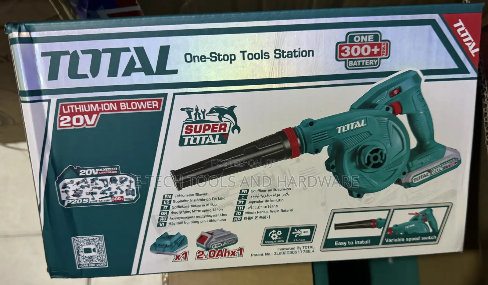 Total Tools 20v Lithium-Ion Blower