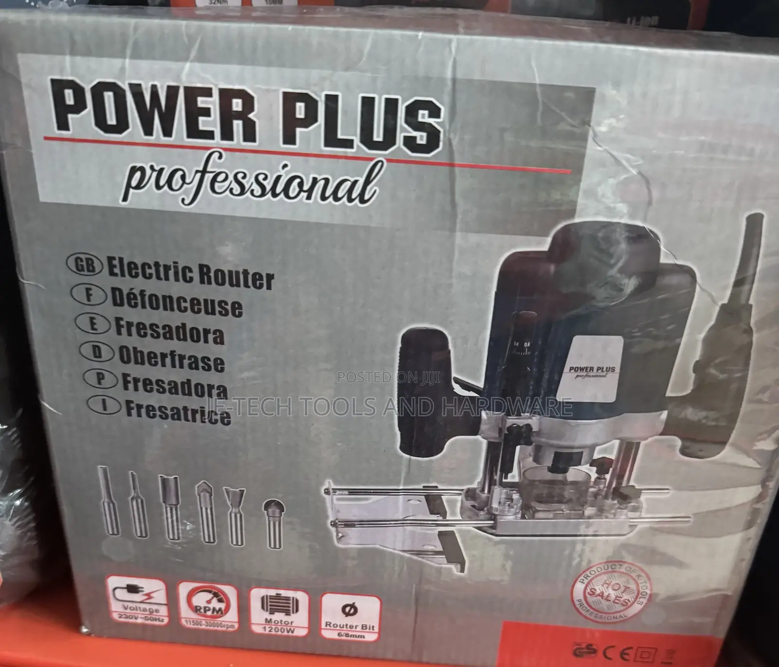 Power Plus 1200w Electric Router