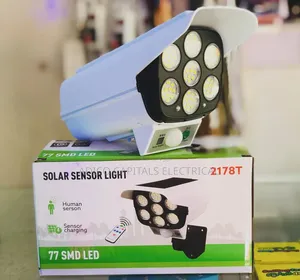 Smart Solar Security Light With Sensors
