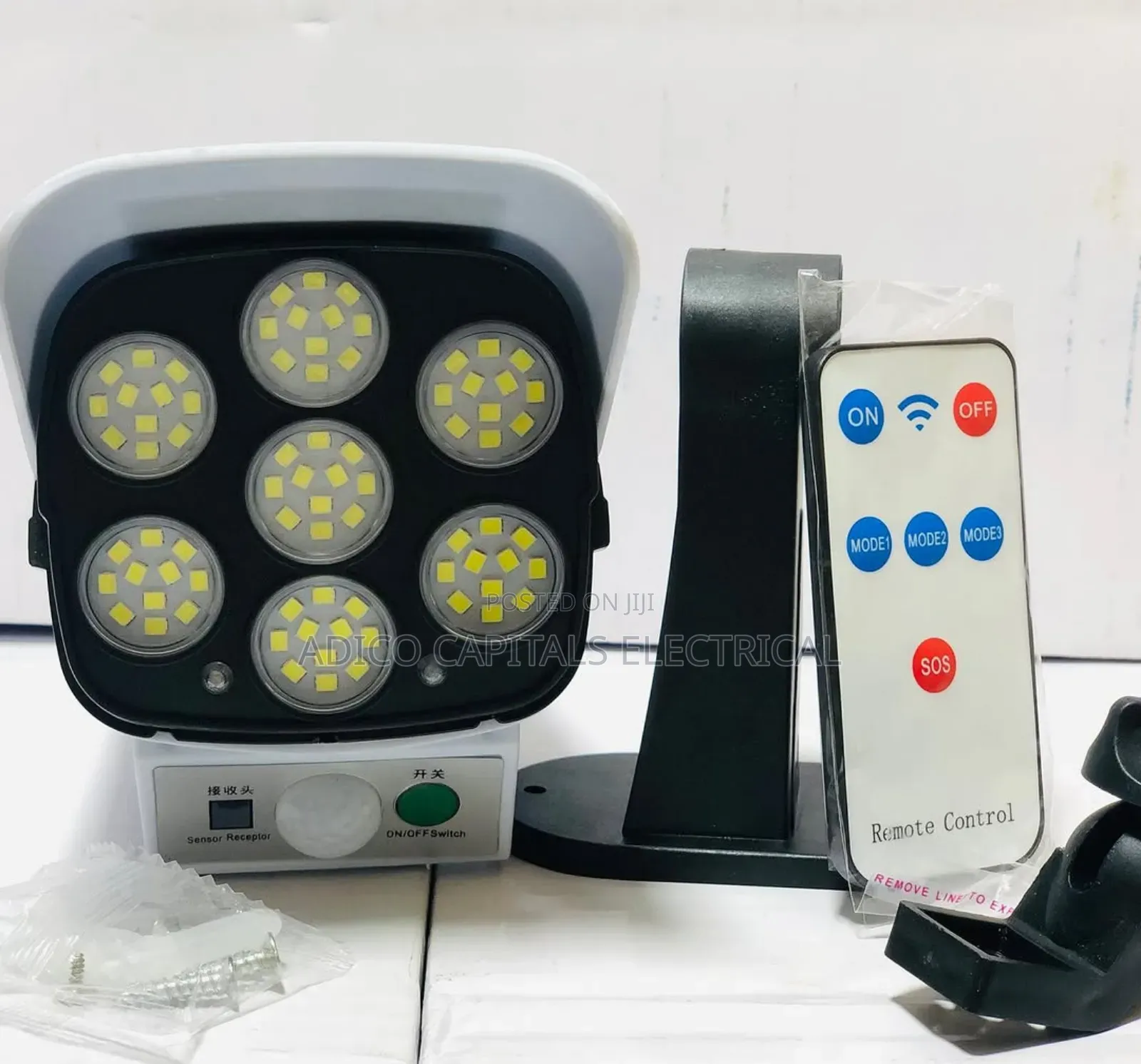 Smart Solar Security Light With Sensors