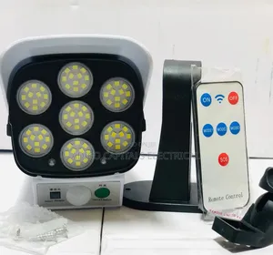 Smart Solar Security Light With Sensors