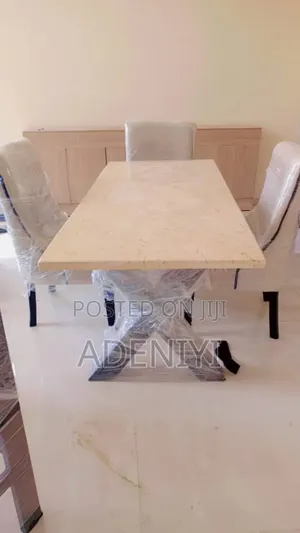 Marble Top Dinning and 6 Chairs