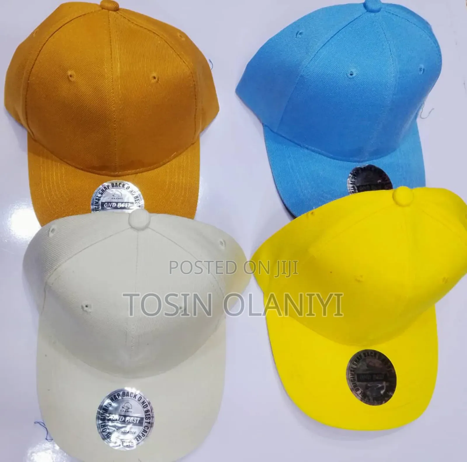 High Quality Unbranded Flat Snap Back