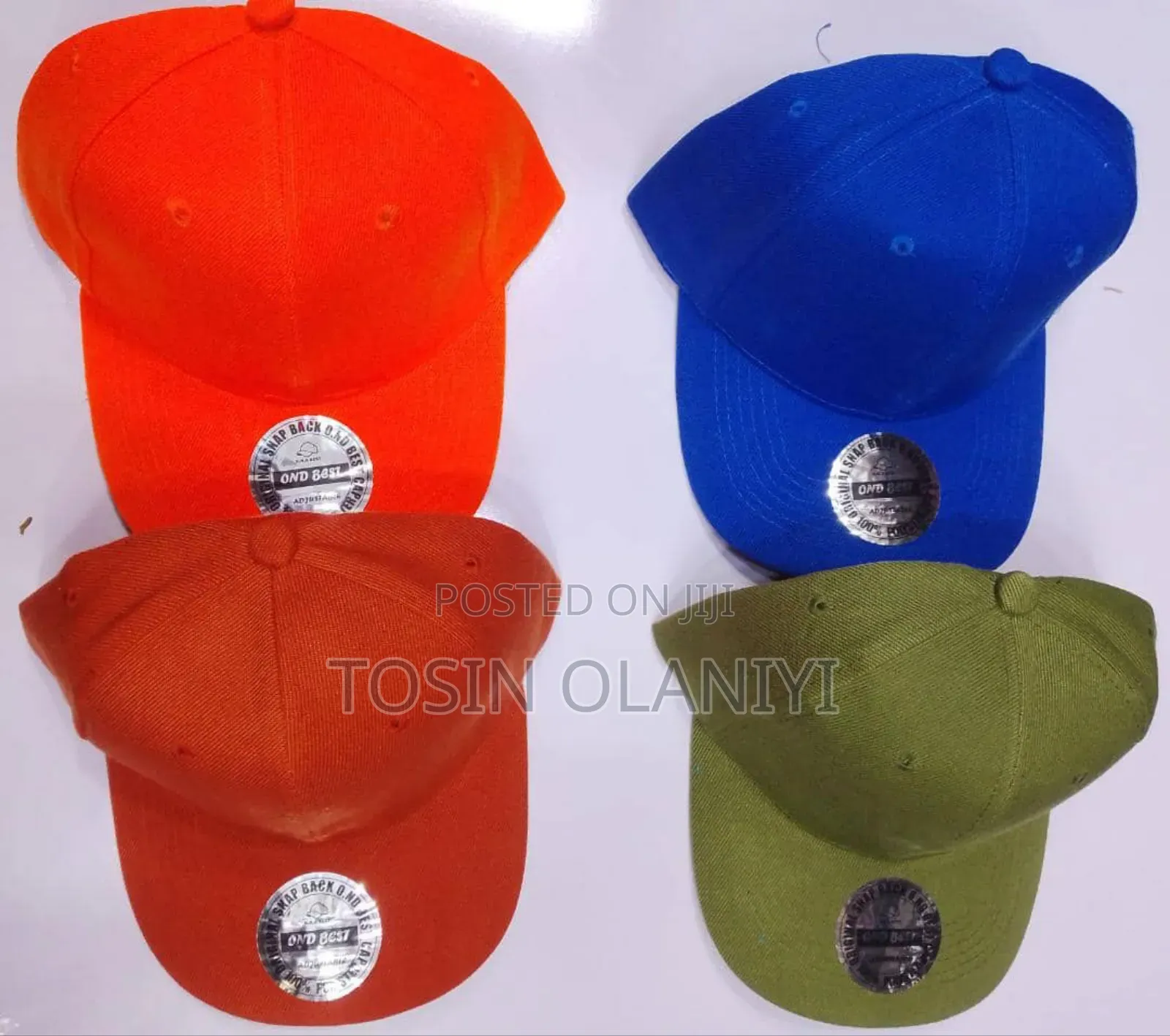 High Quality Unbranded Flat Snap Back
