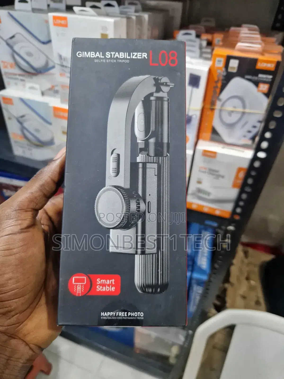 Gimbal Stabilizer Self Stick Tripod