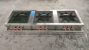 Big Burner Type Gas Stove / Gas Cooker For Big Pot 1,2,3fase